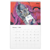 William Inman's Animal Art Collectie Calendar Kalender (Feb 2026)