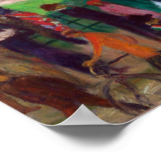 William J. Glackens Parade, Washington Square Poster (Hoek)