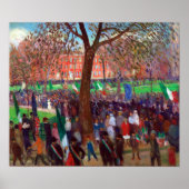 William J. Glackens Parade, Washington Square Poster (Voorkant)