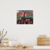 William J. Glackens Parade, Washington Square Poster (Keuken)