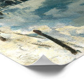 William James Glackens Central Park Winter Poster (Hoek)