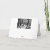 William James Glackens - Hartelijk dank Bedankkaart (Achterkant)