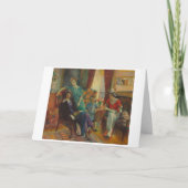 William James Glackens - Hartelijk dank Bedankkaart (Voorkant)