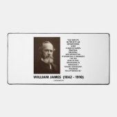 William James Mass of Habits Destiny Quote Bureaumat (Voorkant)