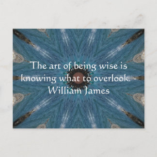 William James Quote met eigen design van Tribl Briefkaart