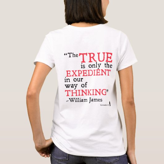 William James T-Shirt (Achterkant)