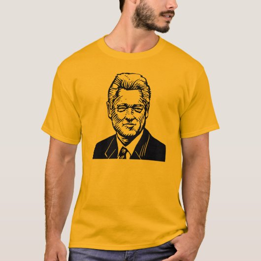 William Jefferson Clinton "42" T-shirt (Voorkant)