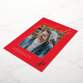 William Jewell Afstuderen Folie Uitnodiging (Gedraaid)