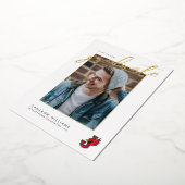 William Jewell Afstuderen Folie Uitnodiging (Gedraaid)
