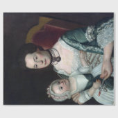 William Johnston Mrs Jacob Hurd en Child Cadeaupapier (Vlak)