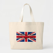 William & Kate - 29 april 2011 Grote Tote Bag (Voorkant)
