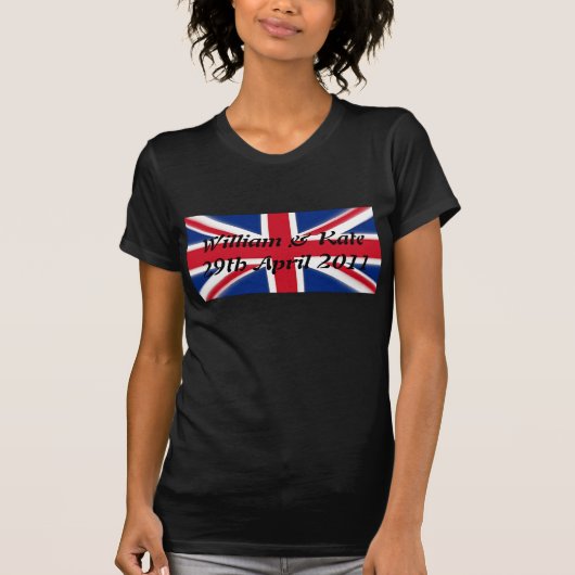 William & Kate - 29 april 2011 T-shirt (Voorkant)