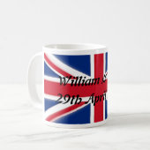 William & Kate - 29th April 2011 Koffiemok (Voorkant links)