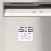 William & Kate - Koninklijke Baby Herdenkingsgesch Magneet (Insitu (Vaatwasser))