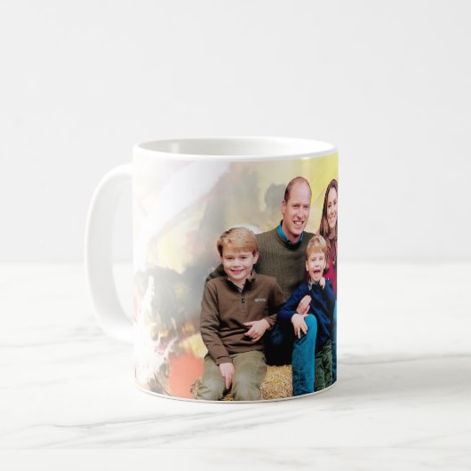 William Kate Royal Family Coffee Mok (Voorkant links)