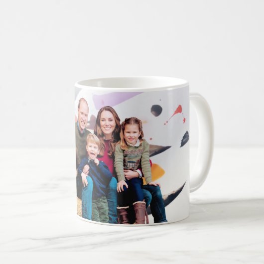 William Kate Royal Family Coffee Mok (Voorkant rechts)
