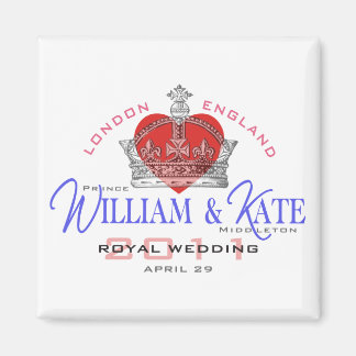 William & Kate Royal Wedding Magneet