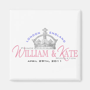 William & Kate Royal Wedding Magneet