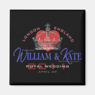 William & Kate Royal Wedding Magneet