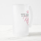 William & Kate Royal Wedding Matglas Bierpul (Voorkant rechts)