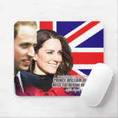 William & Kate Royal Wedding Mousepad Muismat (Met muis)