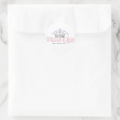William & Kate Royal Wedding Ronde Sticker (Tas)