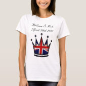 William & Kate T-shirt (Voorkant)