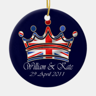 William & Kate Wedding Keramisch Ornament