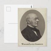 William Lloyd Garrison Briefkaart (Voorkant / Achterkant)
