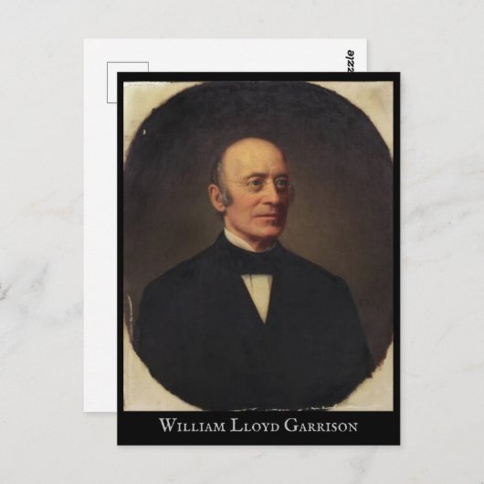 William Lloyd Garrison Briefkaart (Voorkant / Achterkant)