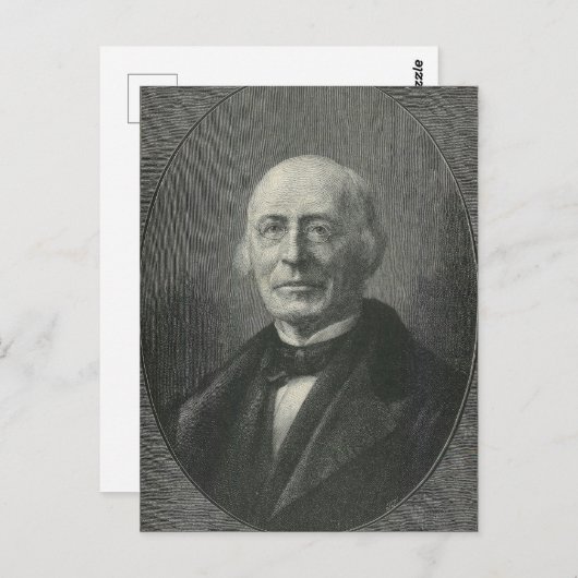William Lloyd Garrison Briefkaart (Voorkant / Achterkant)
