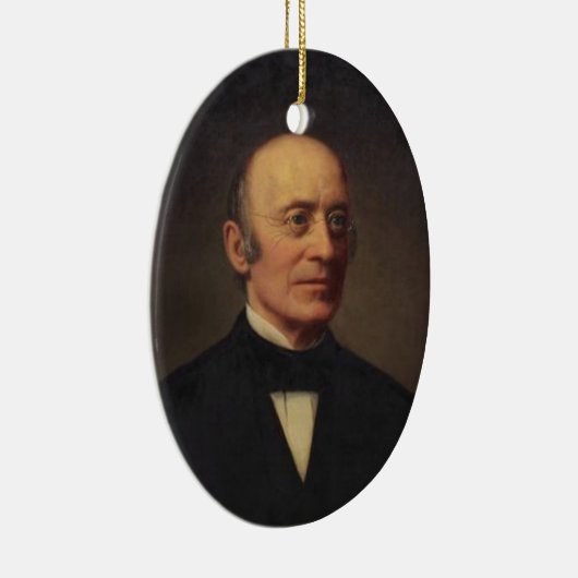 William Lloyd Garrison Keramisch Ornament (Rechts)
