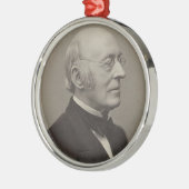 William Lloyd Garrison Metalen Ornament (Links)