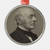 William Lloyd Garrison Metalen Ornament (Voorkant)
