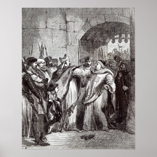 William Longchamp en Hugh de Pudsey Poster (Voorkant)