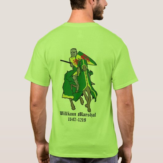 William Marshal in Action Shirt (Achterkant)