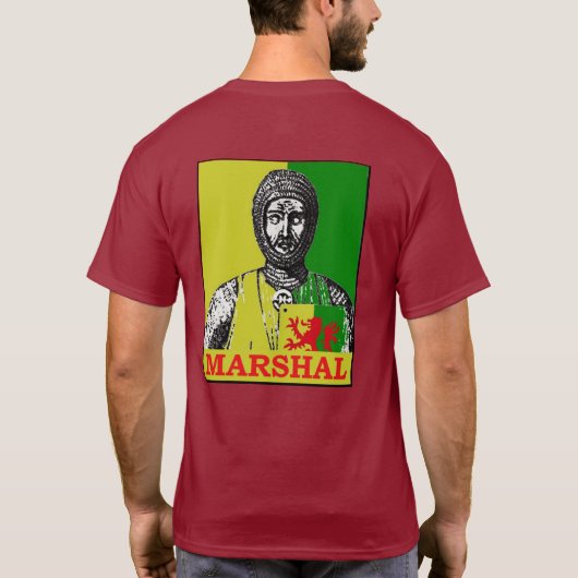 William Marshal Poster Shirt (Achterkant)