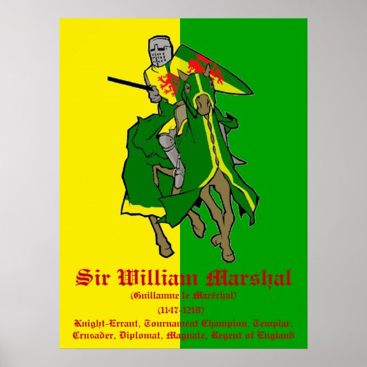 William Marshal Tournament Champion Poster (Voorkant)