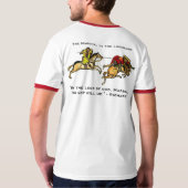 William Marshal Vs Richard the LionhartShirt T-shirt (Achterkant volledig)