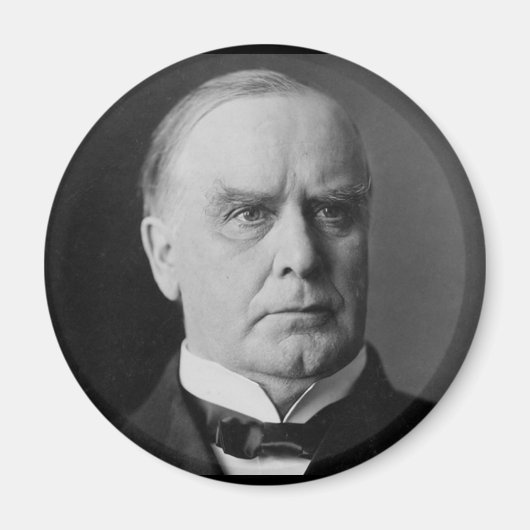 William Mckinley 25 Magneet (Voorkant)