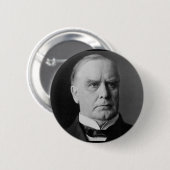 William Mckinley 25 Ronde Button 5,7 Cm (Voorkant /achterkant)