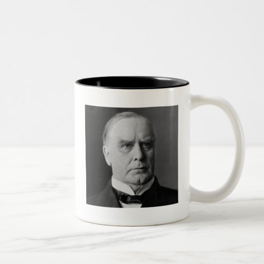 William Mckinley 25 Tweekleurige Koffiemok (Rechts)