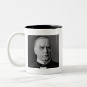 William Mckinley 25 Tweekleurige Koffiemok (Links)