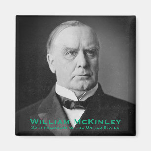 William McKinley, 25e President van de Verenigde S Magneet