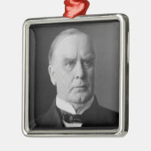 William Mckinley 25th President Metalen Ornament (Links)