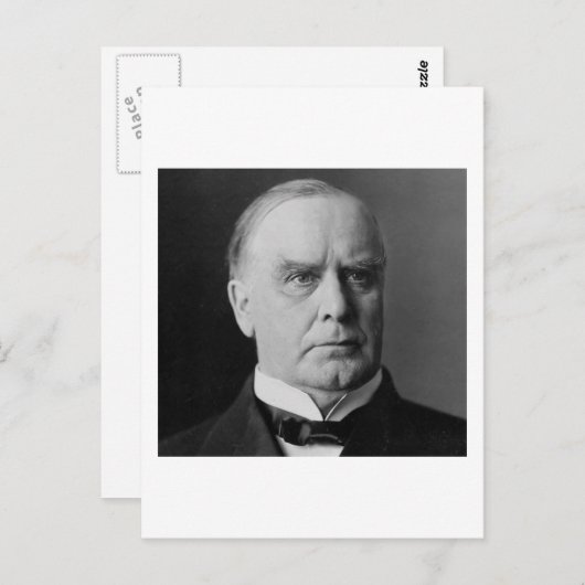 William Mckinley Briefkaart (Voorkant / Achterkant)