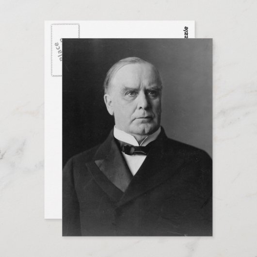 William McKinley Briefkaart (Voorkant / Achterkant)