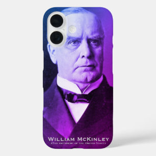 William McKinley, de 'Tariff King' van de VS 25e p iPhone 16 Hoesje