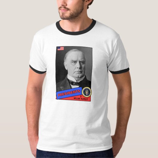 William McKinley-honkaarten T-shirt (Voorkant)