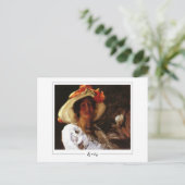 William Merritt Chase #266 - Fine Art Briefkaart (Staand voorkant)